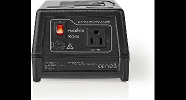 Nedis Spanningsomvormer 300W – 230V naar 110V – Geaard – Voor Amerikaanse Apparaten