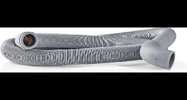 Nedis Afvoerslang - 22 mm - 19 mm - 0.5 Bar - 2.50 m - Toepassing: Schotel / Wasmachine - Grijs
