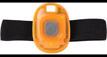Multifunctioneel hardlooplampje - Oranje - Met klittenband