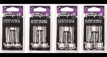 Fox Rage Super Screws Bullet Jig Heads (3 pcs) - Maat : 20g