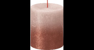 Bolsius Rustiek stompkaars 80/68 Pink/Am