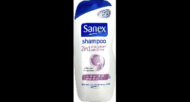 Sanex Shampoo - 2 in 1 - Alle Haartypen - 350 ml