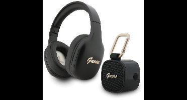 Guess koptelefoon met speaker - bluetooth - draadloos - zwart