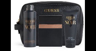 Guess Seductive Homme Noir Geurengeschenkset - 4 Delig