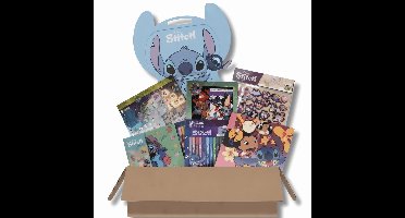 Disney Stitch Cadeaubox 6-delig – Officiële Disney Stitch Verrassingsbox voor Kinderen – Knutselset & Schrijfset Cadeau