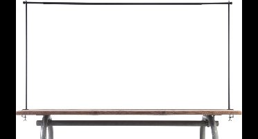 Van der Leeden - Tafelklem - Geschikt voor Tuintafel 140 t/m 250 cm - Zwart - 90 cm hoog