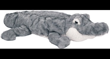 PIA Soft Toys - Pluche Knuffeldier - Krokodil grijs 76 cm