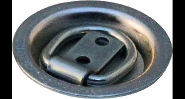 80 mm rond vloeroog - vloeranker - bindoog - sjoroog - vastzetoog - vloerring - aanhangeroog - ladingoog verzonken