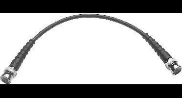 Telegärtner 100009710 BNC-meetsnoer 1.00 m Zwart