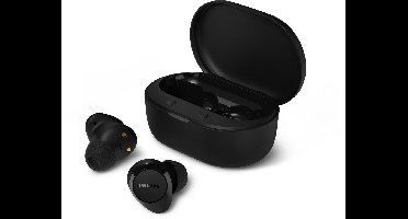 PHILIPS TAT1300BK - True Wireless Oordopjes - Bluetooth 6.0 - Tot 24 Uur Batterijduur - IPX4 Waterbestendig - Zwart