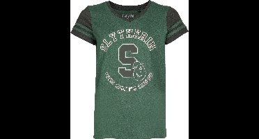 Harry Potter Slytherin College Dames T-shirt - groen - M