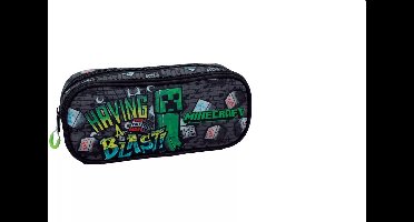 Minecraft etui- School etui - minecraft- pencil case 23.5 cm