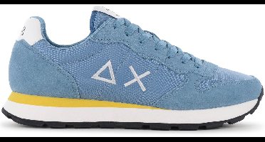 SUN68 Tom Solid - Heren Sneakers Schoenen Blauw Z36101-56 , Maat: EU 44