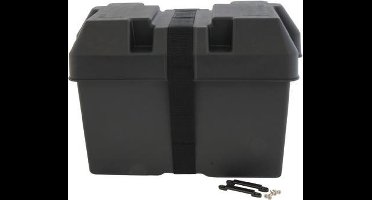 Talamex Accubak 305x190x260mm - kunststof accudoos met veiligheidsriem