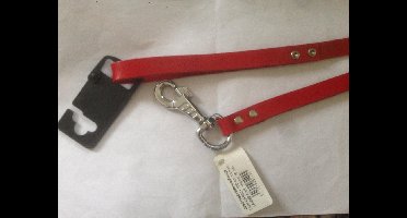 Riem Leer Rood 100 x 1,6