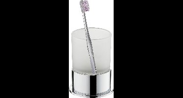 Wiesbaden Ida Vrijstaande tandenborstelhouder chroom