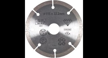 Stanley Diamantblad Gesegmenteerde Rand - 115mm