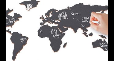 Chalkboard Map self adhesive chalkboard inc chalk
