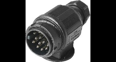 Stekker 13-polig kort PVC type Jaeger