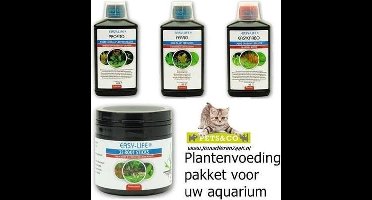 easy-life plantenvoeding pakket compleet ferro /carbo/profito 250ml + rootsticks