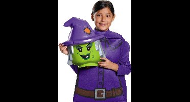 Heksen: M(7-8jaar) - Deluxe kostuum