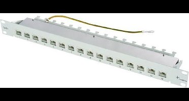 Telegärtner 100006999 Verdeler CAT 6A Grijs