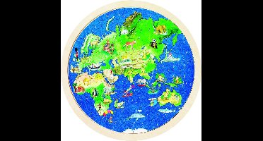 GOKI Puzzel - Wereldbol