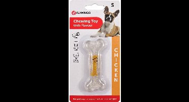 Flamingo Hondenspeelgoed TPR Been met Kipsmaak - Multi - 8 cm
