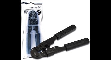 Professionele krimptang metaal voor RJ45 en RJ11