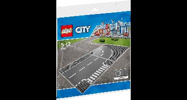 LEGO City T-Kruising En Bocht - 7281