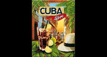 Cuba Libre magneet, Metaal