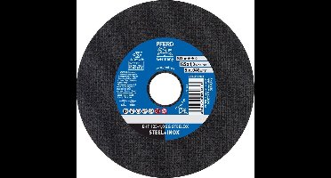 Pferd Sg Steelox 61341122 Doorslijpschijf Recht 125 Mm 22.23 Mm