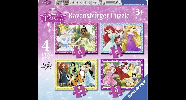 Ravensburger puzzel Disney Princess - 12+16+20+24 stukjes - kinderpuzzel