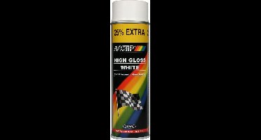 Motip Spuitbus Acryl Hoogglans - Wit