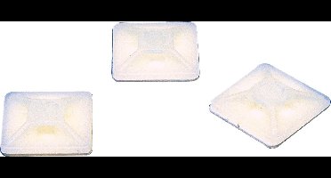 Fixapart Ctmb 02 Kabelbinder Montageblokje Wit