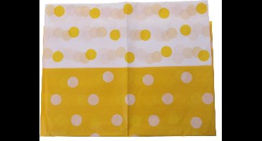 Tom Tafelkleed Geel Gestipt 130 X 180 Cm