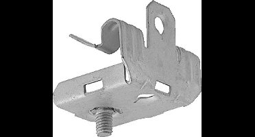 JMV bevestigingsklem slagklem FU, staal, aansluitwijze bouwdeel klem