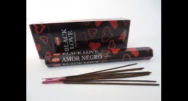 Black Love HEM 120 stuks wierook stokjes