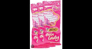 Bic scheermesjes twin lady 3x5 stuks