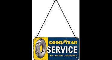Nostalgic Art Metalen bord Hanging Goodyear Service