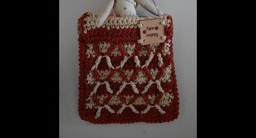 Haakpakket portemonneetje Mambo met kliksluiting