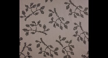 Dutch Wallcoverings Vliesbehang tak/puntje - grijs/wit