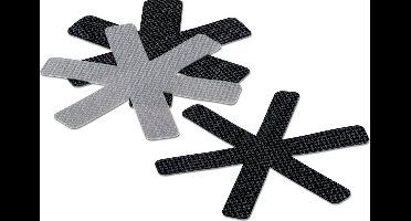 Panbeschermers, set van 3, zwart - Kela | Amparo