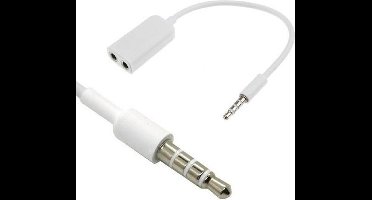 Headphone splitter voor iPhone / iPod / iPad