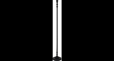 Light & Living Vloerlamp BHUTAN mat zwart 145 x Ø 22