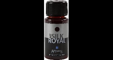 Zijdeverf Royal, oranje, 50 ml