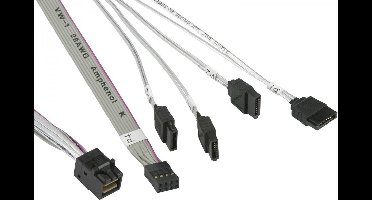 Supermicro kabeladapters/verloopstukjes MiniSAS / 4 SATA 0.55 m