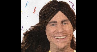 Rubie's Pruik Reggae Bruin Heren