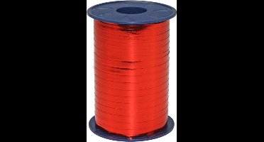 Rood Lint Metallic 250 meter x 5mm