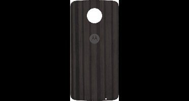 Motorola Moto Z Backcover - Charcoal Hout